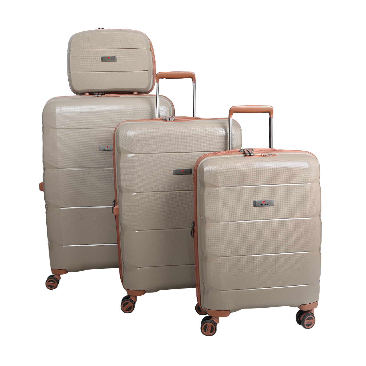 مجموعه چهار عددی چمدان پیر کاردین PIERR CARDIN مدل SBP3540
